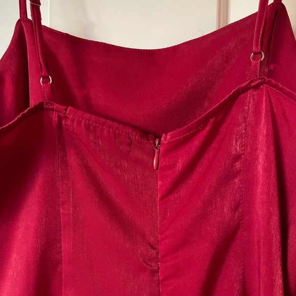 Red Mini Dress - Picture 8 of 8